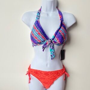 Kenneth Cole Reaction Bikini, Size S, NWT